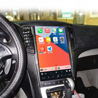 Carplay para Infiniti G37 2007-2013 Android 13 estilo Tesla pantalla Auto estéreo unidad principal coche reproductor Multimedia Radio cinta Unidad Principal