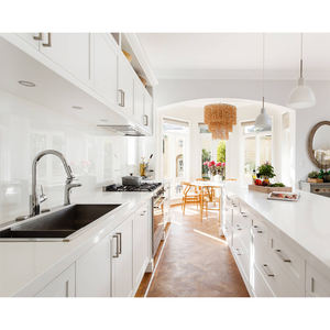 Armoire de <span class=keywords><strong>cuisine</strong></span> en bois massif, <span class=keywords><strong>1</strong></span> pièce, classique, laque, panneau à porte Shaker - Product Image 3