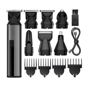 Cuyon <span class=keywords><strong>6</strong></span> en 1 Kit de toilettage haute performance pour hommes Tondeuse magnétique en acier inoxydable pour la maison et le camping-car en anglais - Product Image 3
