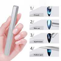 Bâton magnétique super fort pour chat Effet 3d Bâtons robustes Plaque magnétique Baguette magnétique Œil de chat Aimant Nail Art Polish Tool