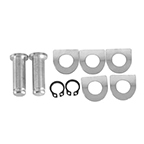 Kit de montaje de clavijas de pie de motocicleta para <span class=keywords><strong>Harley</strong></span> Touring Dyna Sportster XL 883 <span class=keywords><strong>1200</strong></span> Softail V <span class=keywords><strong>Rod</strong></span> Night <span class=keywords><strong>Rod</strong></span> FLHX Road King partes - Product Image 6