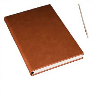Libreta Personalizada de Cuero Sintético, Grabable con Láser, Tamaño A5, Diario Portátil para Regalos Empresariales de Navidad - Product Image 3