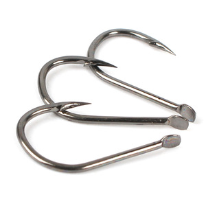 Лидер продаж, высокое качество, размер <span class=keywords><strong>3</strong></span> # ~ 12 #, Смешанная Высокоуглеродистая сталь, без петли и без отверстий, рыболовный крючок mustad - Product Image 1