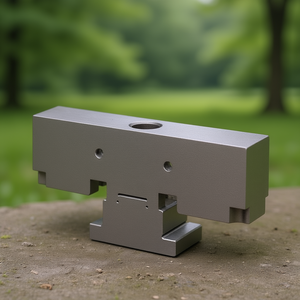Mandril móvil intermedio para tornillo de banco modular con ranura para llave y orificios de montaje - Product Image 3