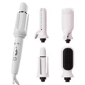 Rizador de Pelo Multifuncional Cinco en Uno con Cerámica de Turmalina para Uso Doméstico y Hotelero - Product Image 1