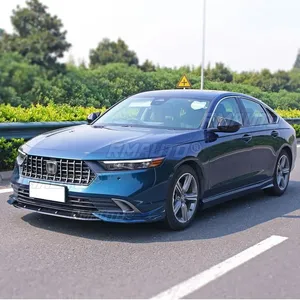 Kit carrosserie pour Honda Accord 11e génération 2023-2024, séparateur de pare-chocs avant, aspect fibre de carbone, style sport, protection de pare-chocs, accessoires de voiture - Product Image 2