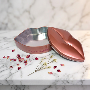 Caja de hojalata personalizada con forma de labio elegante, Cosméticos vacíos, herramientas de maquillaje de Metal, caja de lata de regalo para lápiz labial, embalaje de lata de comida, contenedor de Metal - Product Image 4
