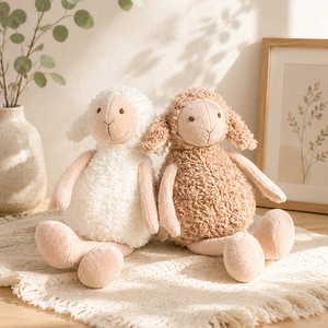 Nouvel Arrivage : <span class=keywords><strong>Mouton</strong></span> en Peluche à Longues Jambes – Cadeau Idéal pour Enfants, Fêtes et Anniversaires – Jouet Doux et Réaliste - Product Image 4