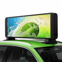 Écran LED double face étanche IP65 de qualité supérieure P5 pour publicité sur toit de taxi et promotion de véhicules
