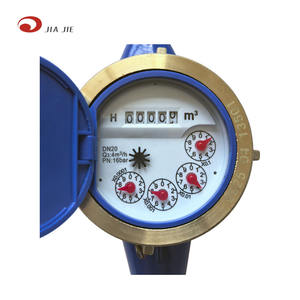 20 <span class=keywords><strong>mm</strong></span> 360 ° döndür kapak pirinç kapak dökme demir gövde pirinç konektörü kuru tip su sayacı - Product Image 4