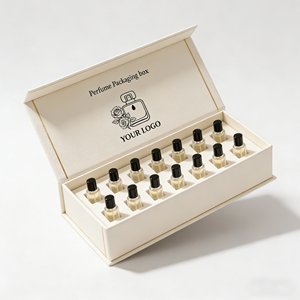 Caja de Regalo Magnética Rígida Personalizada de Lujo con Inserto para Botellas de Perfume, Empaque para Regalos - Product Image 2