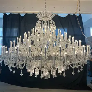Kreative Technik Club Atmosphäre Lampe Villa Restaurant große klassische Kristall Kronleuchter Decke Luxus Kristall Kronleuchter