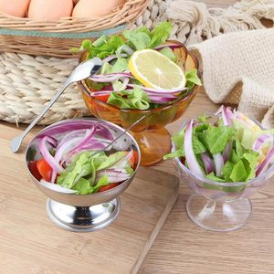 High End Stainless Steel <b>Ice</b> Cream Cups Sundae Bowls 200ml Capacity Durable Eco-Friendly Modern Birthday Party - Product Image 4
