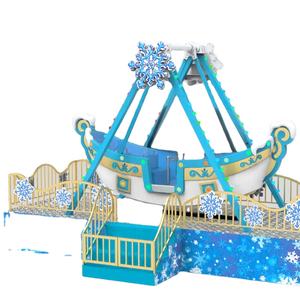 Conception de flocons de neige Offre Spéciale Prince charmant petit bateau pirate 12 sièges pour enfants - Product Image 4