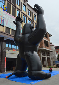 <span class=keywords><strong>Gorille</strong></span> noir gonflable géant <span class=keywords><strong>de</strong></span> 25 <span class=keywords><strong>pieds</strong></span> pour la publicité - Product Image 5
