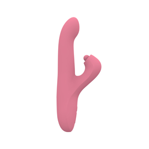 Neues Design Kaninchen-Vibrator 10 Vibrationsmodi am Kopfteil mit Gleitperlen und Klopfstimulation für die Klitoris für Frauen - Product Image 1