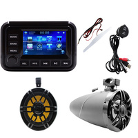 Hasda 10 pouces 2 voies 750W haut-parleurs de tour coaxiaux noir Audio Marine Wakeboard haut-parleurs de tour fournitures marines
