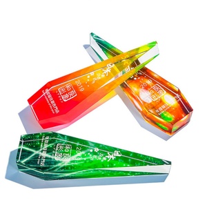 Regalo para Reuniones de Negocios, Mapa del Mundo, Iceberg, Resina, Premio de Cricket y Fútbol, Trofeo de Cristal - Product Image 2