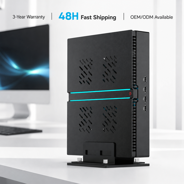 Discrete Graphics Mini PC Msecore MV300 Intel I9 I7 14th GeForce RTX 4070 12GB GPU DDR5 64GB RAM WiFi 6E BT5.3  8K Display PC