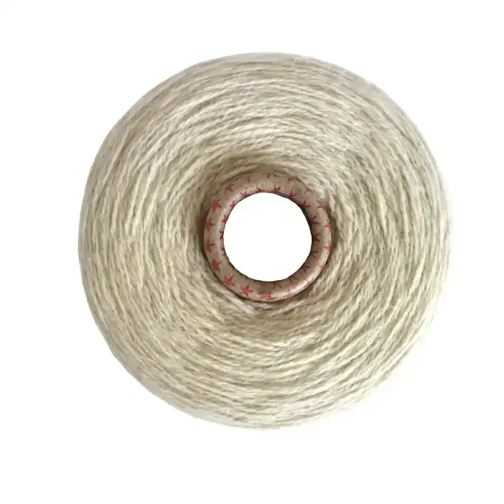 Riciclata lana di cotone in filo acrilico a cono trapuntato tappeto filato filato misto fai da te per maglieria e cucito
