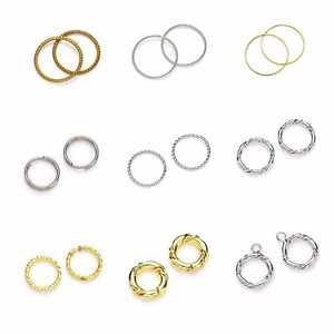 Gold Silver Plated Stainless Steel Split Colored Open Jump <strong>Rings</strong> for Jewelry Findings - Product Image 4