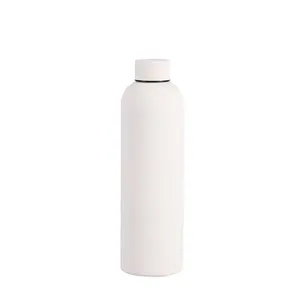Bouteilles isothermes à double paroi avec logo personnalisé, goulot étroit, en acier inoxydable - Product Image 3