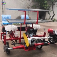 Transplanteur de semis à haute efficacité pour le chou, machine à transplanter de légumes à deux rangs, transplanteur de fruits auto-propulsé, planteuse de semis