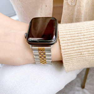 Correa de Repuesto Trendybay Ligera y Transpirable con Diseño Delgado de Acero Inoxidable Compatible con Relojes <span class=keywords><strong>Apple</strong></span> y Samsung - Product Image 3