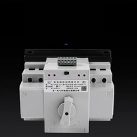 Interrupteur de transfert automatique domestique à double alimentation 2P4P Triphasé Quatre fils ATS Disjoncteurs à boîtier moulé Capacité de coupure 10kA
