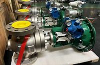 Piston pneumatique, haute pression, pour gaz, stable, vanne de régulation en acier inoxydable