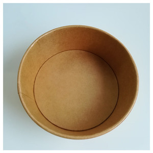 Bol en papier blanc jetable de 32 oz Protection de l'environnement pour biscuits à salade Collations au sucre Pain Lait Hamburger-pour traiteur - Product Image 5