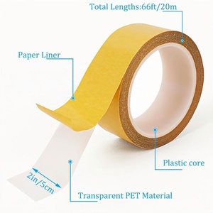 Cinta Adhesiva de PET de Doble Cara para Alfombras, Fabricada a Medida, Duradera, Sin Residuos ni Espacios de Unión, Venta al Por Mayor - Product Image 4