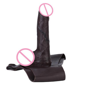 Strap-on Hollow Penis Extended-Length Penis hülle-Obsidian Schwarz Hot-Selling Model Male Enhancement Realistische Penis hülle - Product Image 4