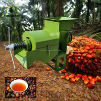 Presse à huile de palme de haute qualité, presse à chaud 500 kg/h, machine de traitement d'huile haute efficacité pour fruits de palme