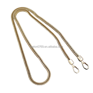 メタルフォックスバッグストラップチェーン長さ40cm、100cm、120cm 6mm、7mm - Product Image 2