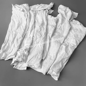 Trapos de Algodón Blanco 100% sin Pelusa para Uso Industrial, Bolsa de Trapos de Taller, Trapos de Algodón Blanco de 50 lb - Product Image 1