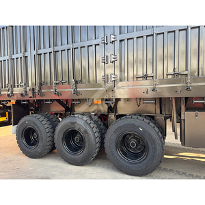 Semi-<span class=keywords><strong>remorque</strong></span> Feichi 3 essieux 60 tonnes personnalisable pour transport de marchandises, fourgon sec de haute qualité, best-seller, avec rideaux latéraux, à vendre - Product Image 3