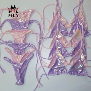 Bikini <span class=keywords><strong>da</strong></span> <span class=keywords><strong>Donna</strong></span> Personalizzato OEM a Trama Ruvida Set Bikini Stampato Costume <span class=keywords><strong>da</strong></span> <span class=keywords><strong>Bagno</strong></span> <span class=keywords><strong>Sexy</strong></span> <span class=keywords><strong>da</strong></span> <span class=keywords><strong>Donna</strong></span> 2026 - Product Image 3