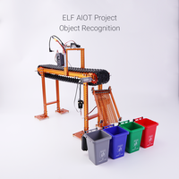 Papan & Kit Pengembangan Pembelajaran Pemrograman AI Robot dengan Modul Tampilan Mainboard Esp32 & K210