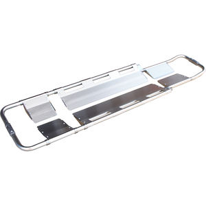 Camilla de cuchara de aluminio ligera y duradera para emergencia médica Transferencia de pacientes Potencia manual con correas de seguridad - Product Image 2