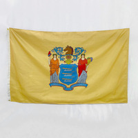 Drapeau national haïtien personnalisé en polyester durable à séchage rapide, imprimé numériquement, fait main, 3x5 pieds (90x150 cm) – Vente en gros
