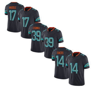 เสื้อฟุตบอลอเมริกันปักลาย New Rivalries ปี 2025 หมายเลข 1 ตัวัว ทาโกวาโลอา 10 ไทรีค ฮิลล์ <span class=keywords><strong>13</strong></span> แดน มารีโน 14 เอเวอร์ส 17 เจย์เลน วัดดัล - Product Image 4