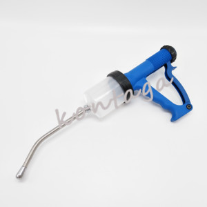<span class=keywords><strong>Seringue</strong></span> double réutilisable KTG10048 pour dentisterie vétérinaire équine, <span class=keywords><strong>seringue</strong></span> d'administration automatique 35/70/<span class=keywords><strong>200</strong></span>/300/400/500 pour bovins et animaux d'élevage - Product Image 5