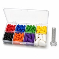 Ensemble de 126 bouchons en silicone haute température M3-M24, réutilisables et résistants aux hautes températures