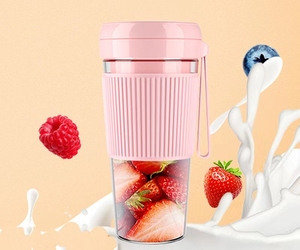 Máy Xay Sinh Tố Cầm Tay Có Thể Sạc Lại 280Ml Máy Xay Sinh Tố Cá Nhân Cầm Tay <span class=keywords><strong>Mini</strong></span> Usb Có Thể Sạc Lại - Product Image 2