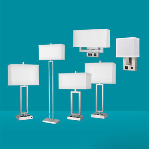 <span class=keywords><strong>Ul</strong></span> hiện đại thay đổi độ sáng kiểm soát chuyển đổi sắt hình chữ nhật vải bảng đèn Led khách sạn Đèn bàn cho đọc sách cạnh giường ngủ - Product Image 5