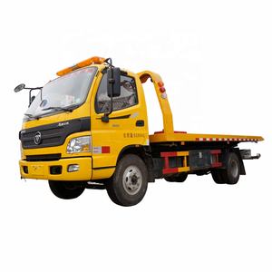Euro II Forland 4x2 flatbed çekici kamyon 3mt 5mt tamir kamyonu 6 tekerlekli çekici kamyon wrecker vücut - Product Image 4