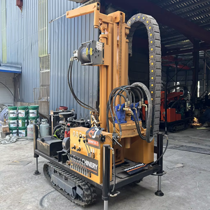 Taşınabilir 200m hidrolik sondaj döner sondaj kulesi su kuyu sondaj ekipmanları makinesi - Product Image 1