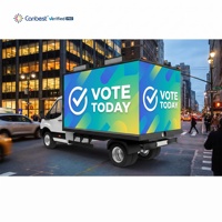 Camion de campagne mobile numérique Canbest 13Ft 16Ft pour la promotion électorale en extérieur, avec écran d'affichage LED pour publicité électorale
