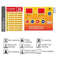 Soudeuse par points et débossonneuse pour réparation de bosses de voiture en métal 220V